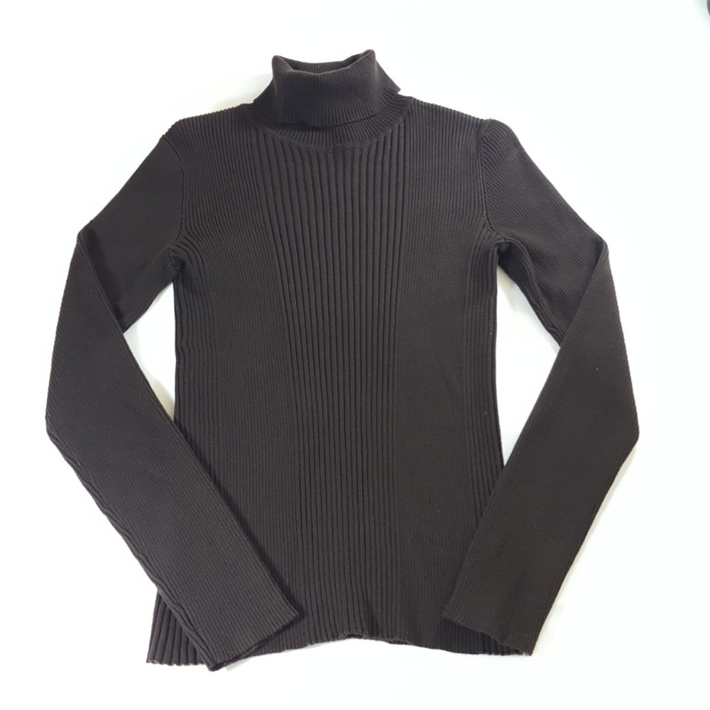 Jones New York Sport Womens  Small Brown Knit Top